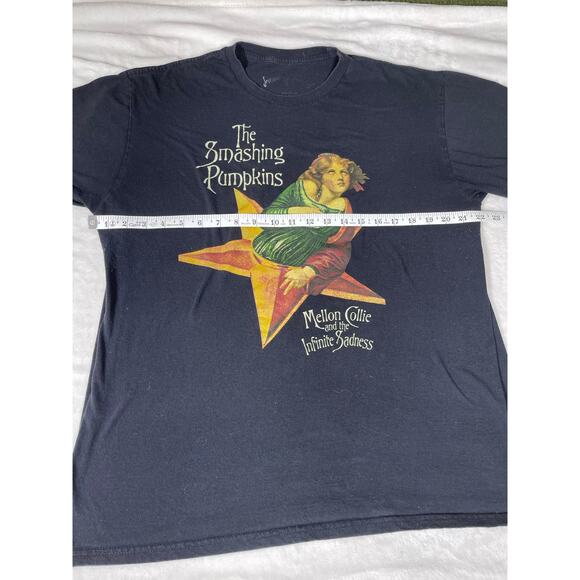 Smashing Pumpkins Mellon Collie Band Tee Black Size L - Picture 3 of 6